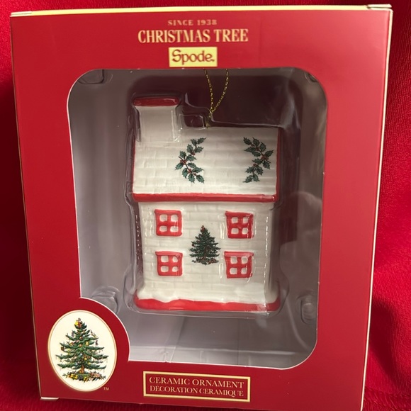 Spode “Bless This Home” Christmas Ornament NIB - Picture 1 of 8